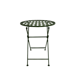 MESA REDONDA P/JARDIN HIERRO