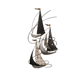 CUADRO DE METAL DEC BARCOS