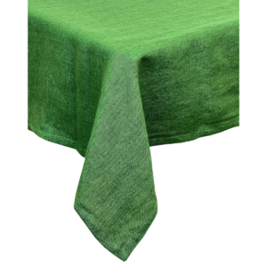 MANTEL P/COMEDOR VERDE LINO 4PUESTOS