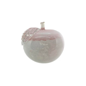 ADORNO MANZANA BLC C/ROSA VIDRIO