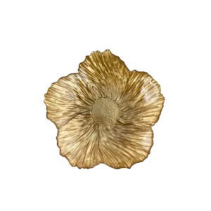 CENTRO DE MESA PLATO FLOR